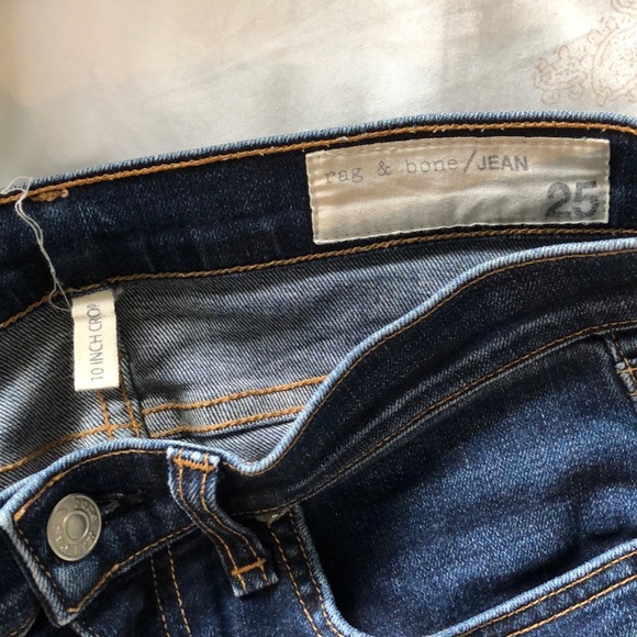 Rag & Bone 10-inch crop denim jeans - Picture 6 of 6